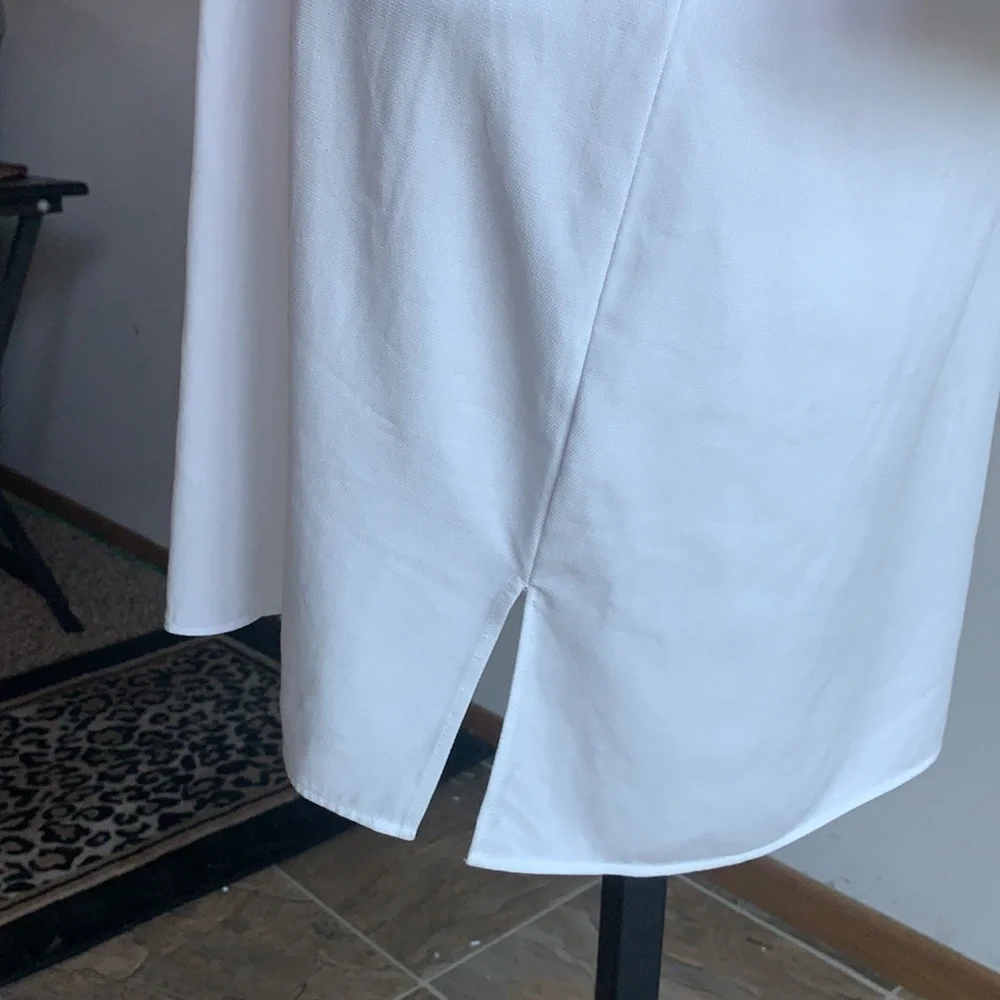 & Other Stories Dress Mini Lace Up White 10